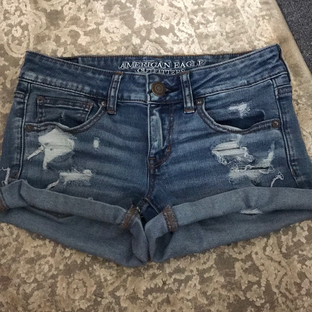 American Eagle jean shorts
